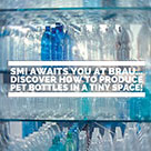 Discover at Brau how to produce PET bottles in a tiny space 