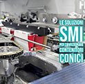SMI solutions to pack conical containers