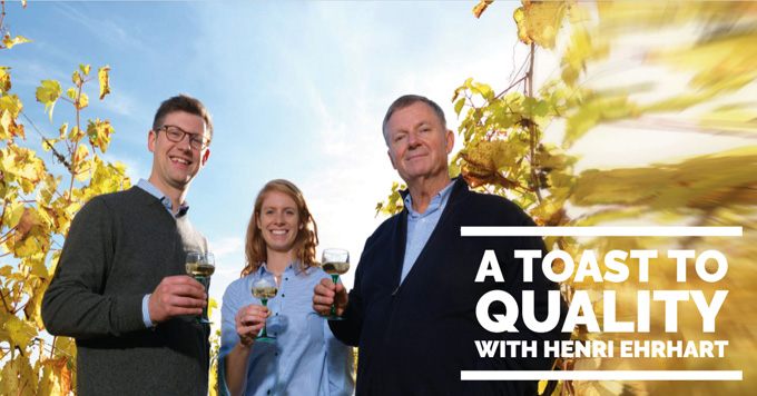 A toast to quality with Henri Ehrhart