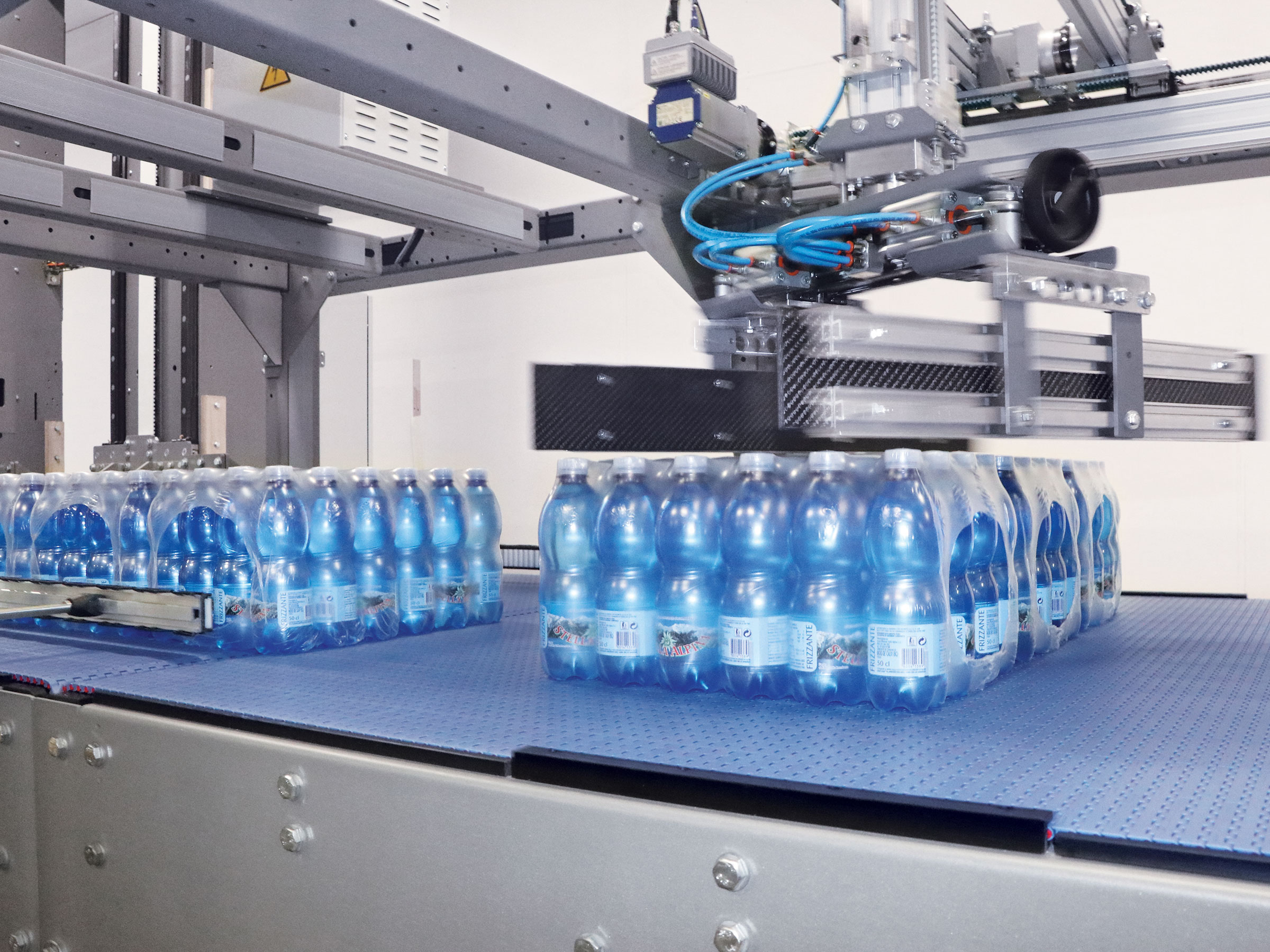 Efficient end of line with SMI palletisers