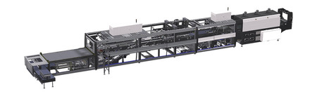 Embaladoras combinadas with in-line infeed