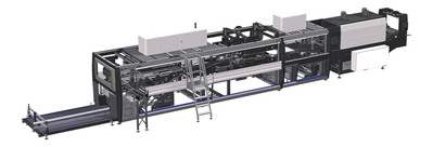 Embaladoras combinadas with in-line infeed