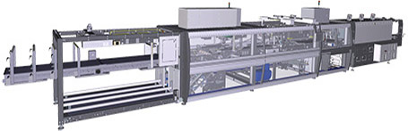 Embaladoras combinadas with in-line infeed